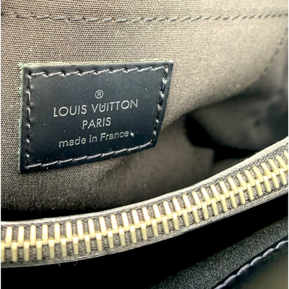 Auth Louis Vuitton Black Epi Leather Passy Tote Bag Preloved Purse Ex++ - Picture 15 of 15